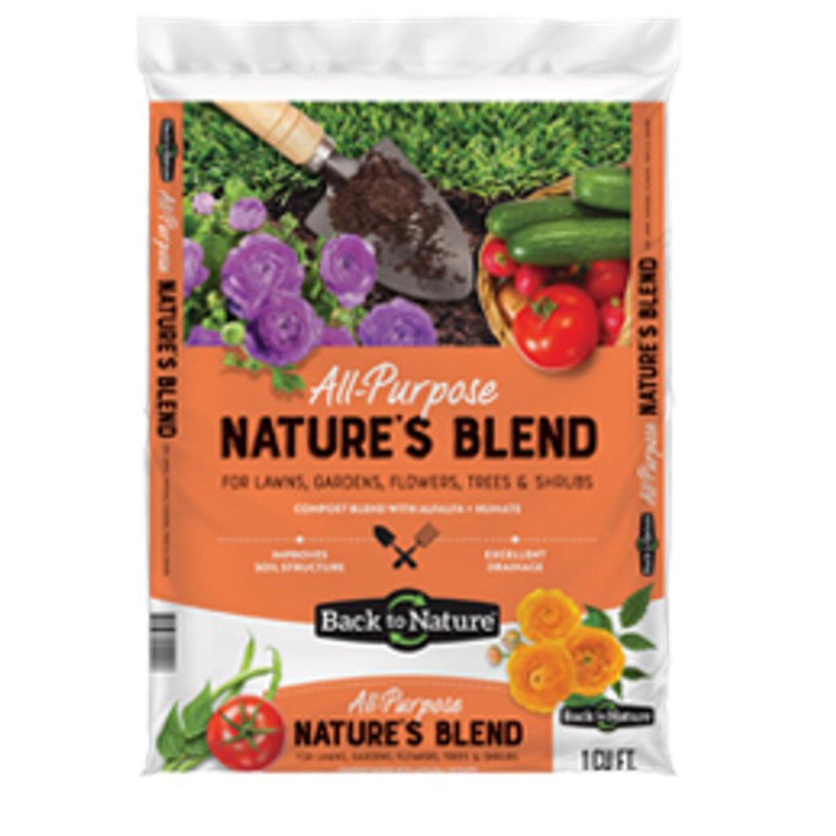 Back to Nature All Purpose Nature's Blend 1 cu. ft. Bag SiteOne